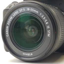 Canon EOS Rebel T6i Digital SLR Camera 24.2MP with 18-55mm Lens alternative image