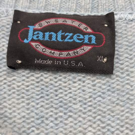 Jantzen Women's LS Knit Crewneck Sweater Size XL image number 4
