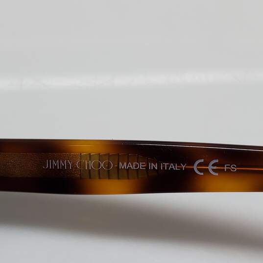 AUTHENTICATED JIMMY CHOO JC148 TORTOISE SHELL Rx GLASSES FRAMES image number 7