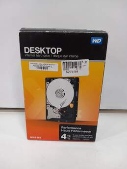 WD Desktop Internal Hard Drive 4TB Untested IOB