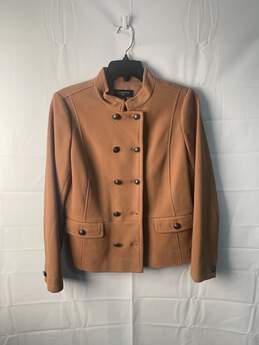 Talbots Womens Brown Waist Coat jacket