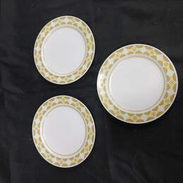 Set of 5 Progression Sunglow Bread Plates, Sauce Bowl & Tea Cup alternative image