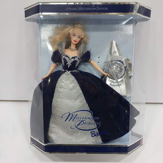 Vintage Mattel 1999 Millennium Princess Barbie Doll IOB image number 1