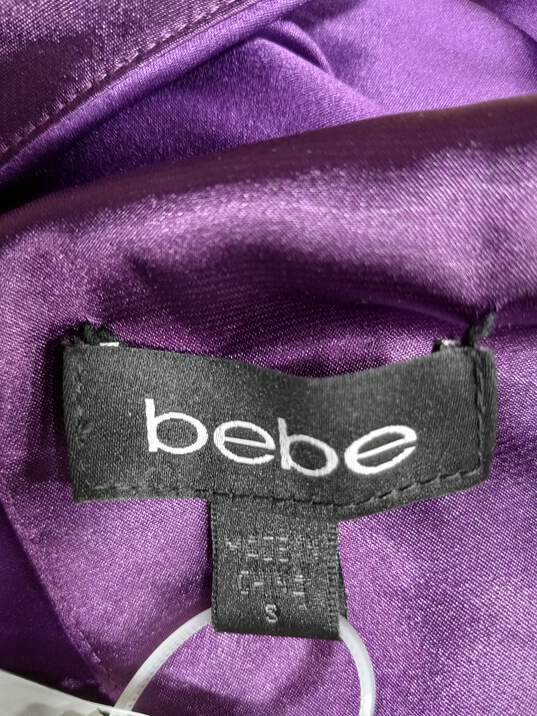 Bebe Women's Purple Sleeveless Tank Size S - NWT image number 3