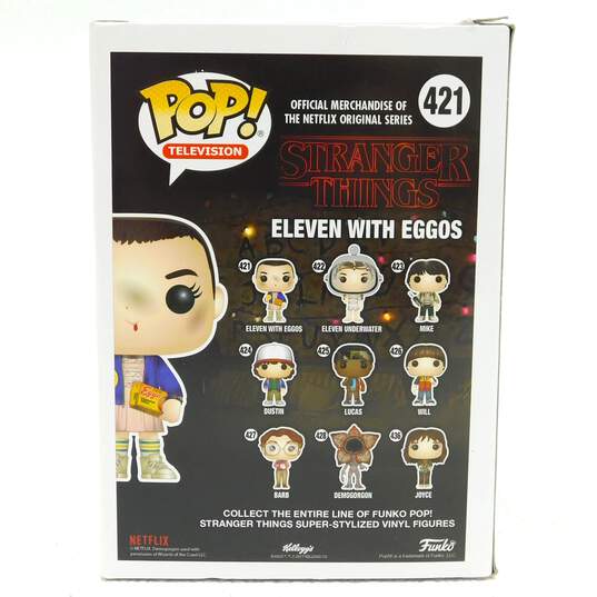Stranger Things Funko Pop Figures 421 Eleven With Eggos IOB image number 4