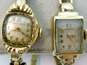 Vintage Ladies Gold Filled & Gold Tone Bulova Hamilton Gruen & Nivada Grenchen Watches 54.7g image number 5