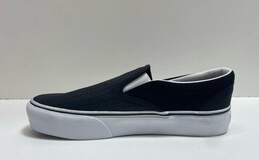 Vans Classic Suede Platform Slip On Sneakers Black 8.5 alternative image