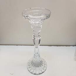 Mikasa Rochester Lead Crystal 11 Inch Tall Candlestick Candle Holder