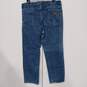 Carhartt Men's Relaxed Fit Work Blue Jeans Size 42x34 image number 2