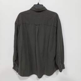 Woolrich Men's Gray Long-sleeved Button Up Shirt Size XL alternative image