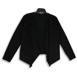 INC International Concepts Womens Black Open Front Cardigan Sweater Size L
