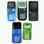 Lot of Texas Instruments Graphing Calculators TI-84 Plus CE TI-Nspire CX CAS etc image number 1