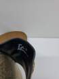 Wm Coach Black Slip On Sandals Rope Style Insoles Sz 6B image number 4