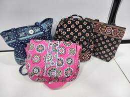 Vera Bradley Backpack & Tote Bags Assorted 4pc Lot