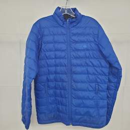 Mountain Hardwear Down Filled Blue Men's Full Zip Puffer Jacket Size S/P