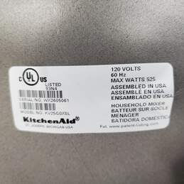KitchenAid Professional 5 Plus KV25G0XSL Gray Countertop Mixer - Parts/Repair Untested alternative image