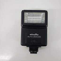 VTG Minolta Auto 200 X  Photo Flash Unit / Untested
