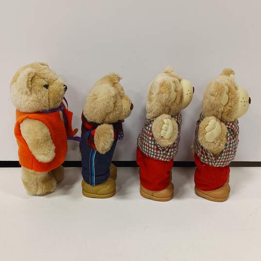 Bundle of 4 Furskins Stuffed Bears image number 3