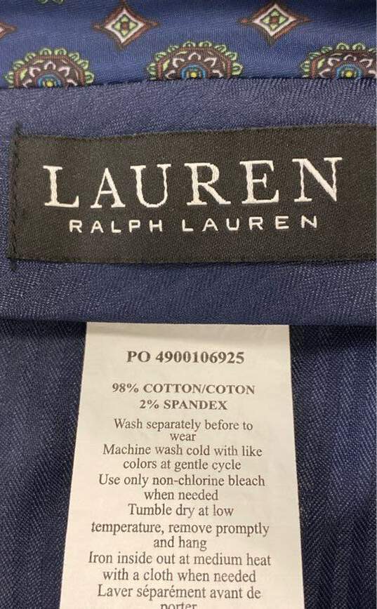 Lauren Ralph Lauren Blue Pants - Size Medium image number 3