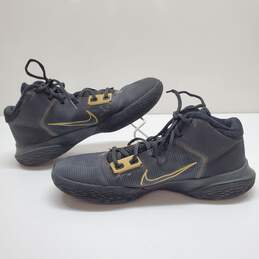 Nike Men's Kyrie Flytrap 3 Black Metallic Gold Basketball Shoes Size 10.5 CT1972-005