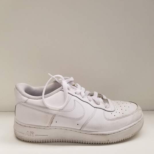 Nike Air Force 1 White Youth Shoes Size 7Y image number 1