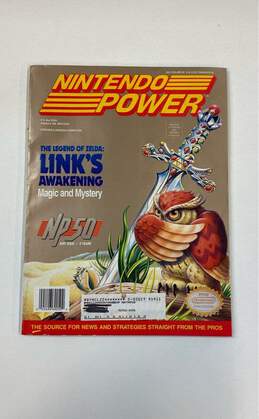 Nintendo Power July 1993 Vol 50 Issue with Poster and Temporary Tattoos