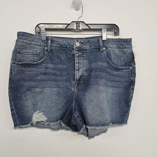 High Rise Jean Shorts image number 1