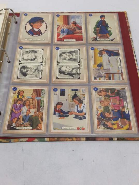 Bundle of Assorted American Girl Trading Cards In Binder image number 6
