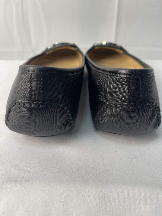 Certified Authentic Michael Kors Black Womens Leather Shoes 9M image number 2