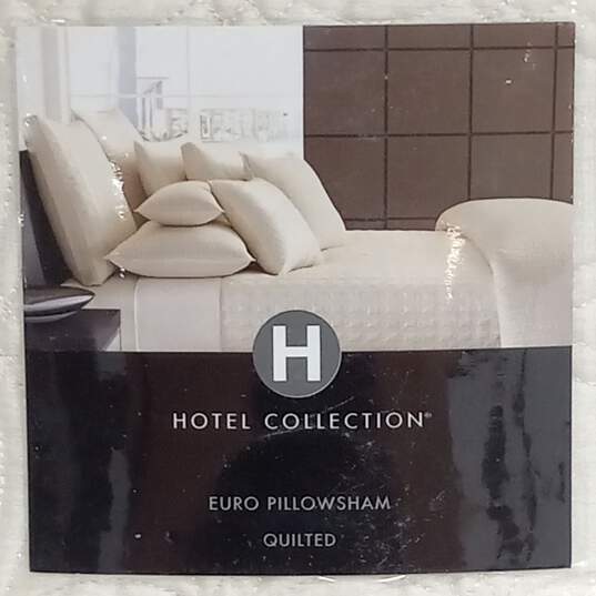 Hotel Collection Euro Pillow Shams 2pc Bundle image number 7