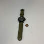 IOB Designer Stuhrling Green Leather Strap Round Dial Analog Wristwatch image number 1