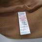 Topshop Women's Brown Polyester Blend Double Breasted Overcoat Size 10 NWT image number 3