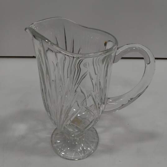 Crystal Cut Glass Pitcher image number 1