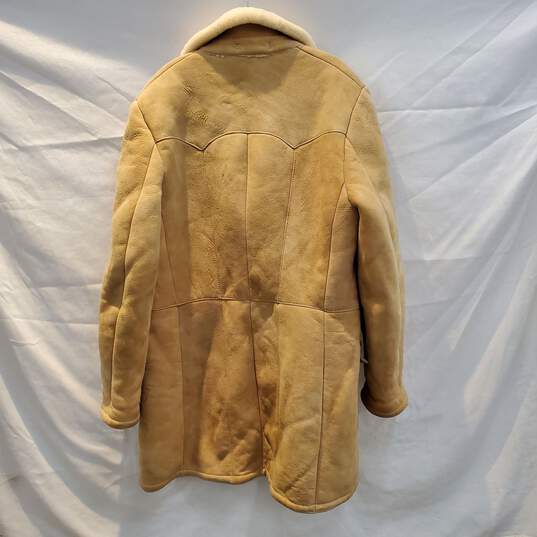 Sheep Skin Coat by The Sheepskin Shop Sz-All image number 3