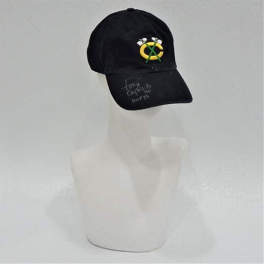 HOF Tony Esposito Autographed Chicago Blackhawks Hat image number 2