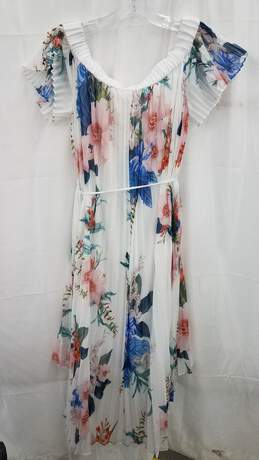 Flower Dress White Ted Baker London Size 3 alternative image