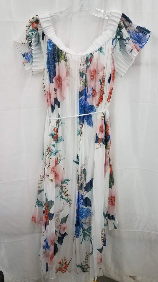 Flower Dress White Ted Baker London Size 3 image number 2