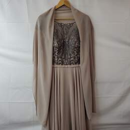 Rina Di Montella for Colors Short Sleeve Bodice Maxi Dress Gown 10 alternative image
