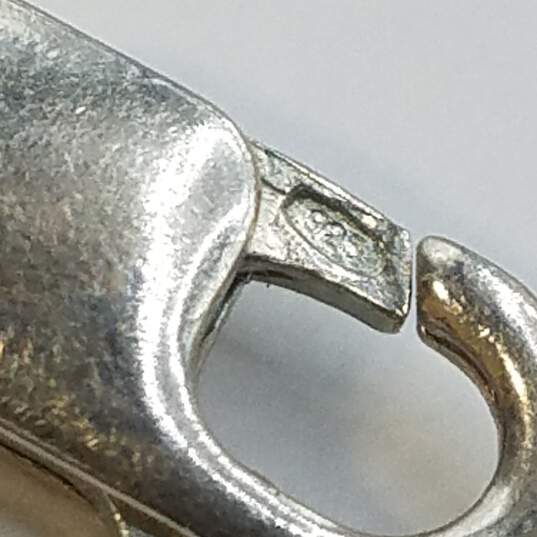 Sterling Silver F.W. Pearl 15 1/2, 17in Necklace 6 1/2, 7 1/4 Bracelet Bundle 6 Pcs 31.6g image number 4