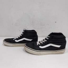 Vans Black And White Shoes Women's Size 8 alternative image