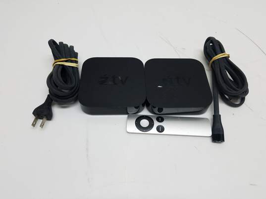Lot of Two Apple TV (3rd Generation, Early 2012) Model A1427 image number 1