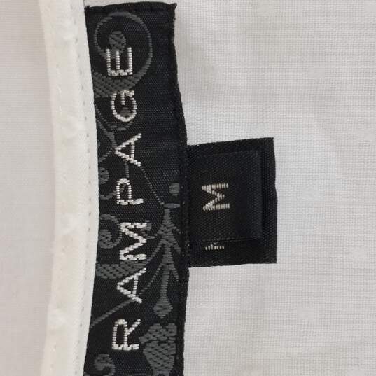 Rampage Women White Color Block Dress M NWT image number 3