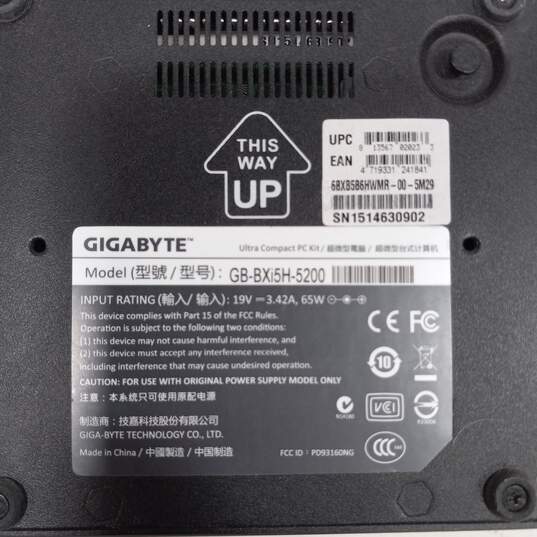 Black Gigabyte Ultra Compact Computer image number 3