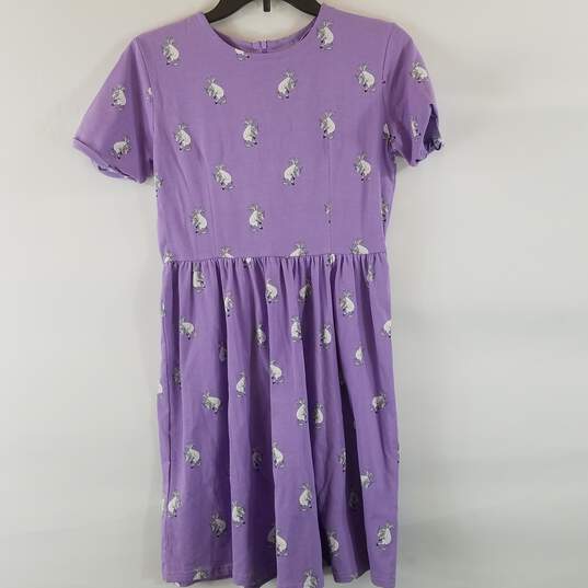 Cakeworthy Girl Lavvender Printed Dress L NWT image number 2
