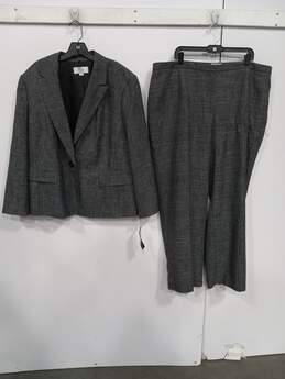 Women's Le Suit 2pc Pant Suit Set Sz 24W NWT