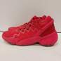 Mens Crayola Jazzberry Jam FV8961 Red Mesh Lace Up Basketball Shoes Size 8.5 image number 3
