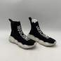 Moschino Womens Black White Pull-On Sock Trainers Sneaker Shoes Sz EU 40 w/ COA image number 3
