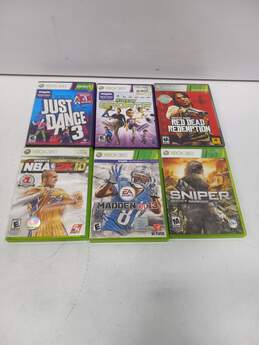 6pc Lot of Assorted Xbox 360 Video Games alternative image
