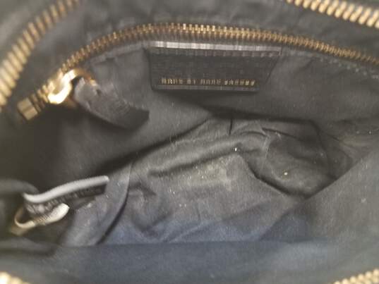 Marc by Marc Jacobs Leather New Q Percy Crossbody Black image number 8