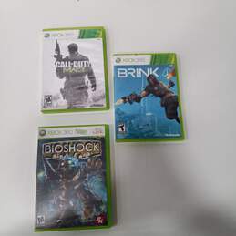 Bundle of 3 Assorted Xbox 360 Games